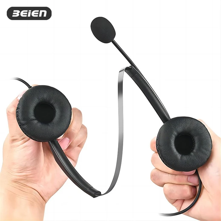 Binaural Call Center USB Headset