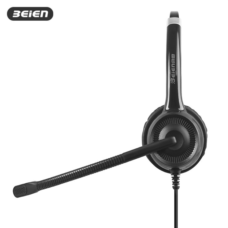 Dual Office RJ9 Headset With Mic