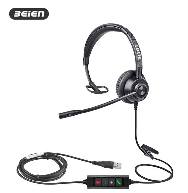 Comfortable Noise Cancelling Headset With Mic For Work suppliers