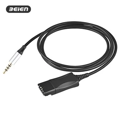BNQD-3.5mm Adaptor 4-Pole untuk Telepon/Tablet/Laptop