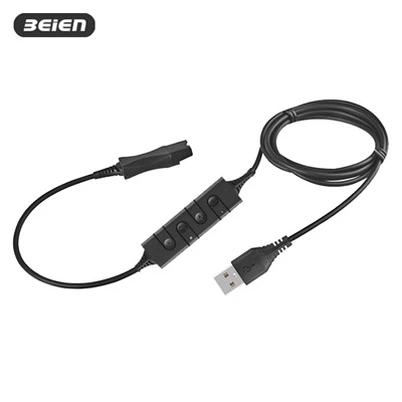 Bnqd - Kabel qd USB dengan kontrol inline U17 untuk PC