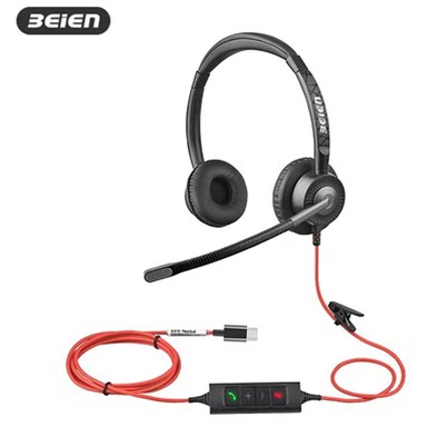 Headset Tipe-C ENC Ganda Profesional