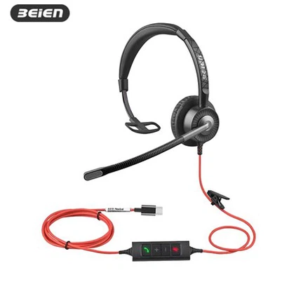 Headset Profesional Mono Enc Type-C