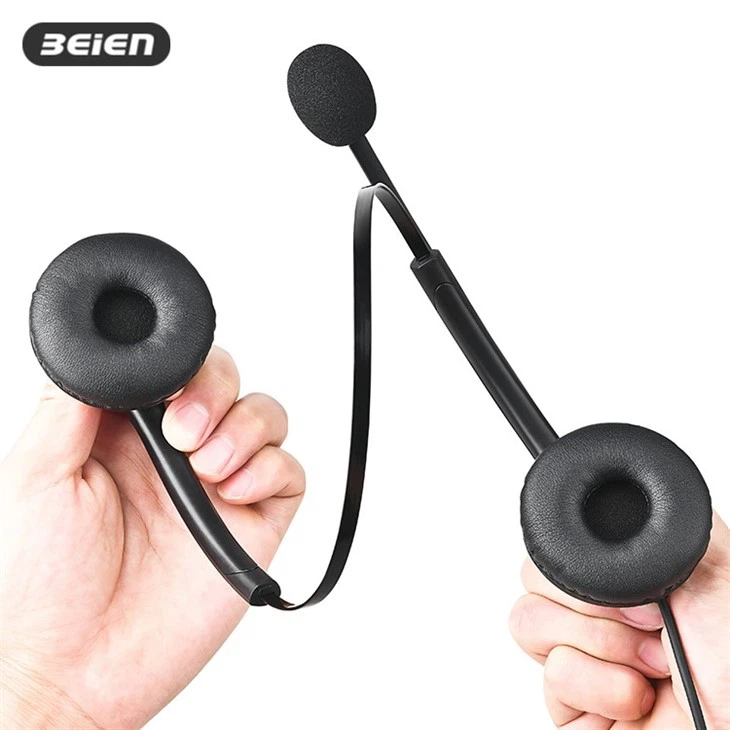 Wired Dual UTC Headset For Office